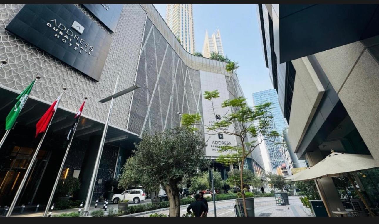 Dunya Tower Luxury And 2 Min Walk To Dubai Mall And Burj Khalifa In Heart Of Downtown Bagian luar foto