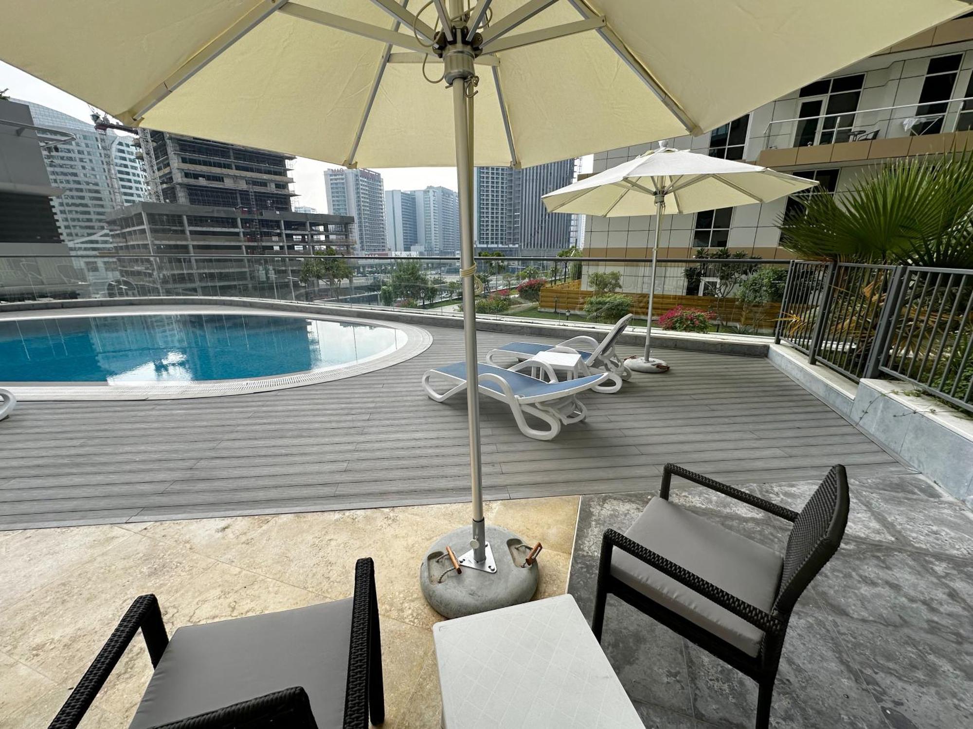 Dunya Tower Luxury And 2 Min Walk To Dubai Mall And Burj Khalifa In Heart Of Downtown Bagian luar foto